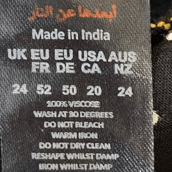 Boohoo Aztec Print Retro Dress Size US20 (4150) - Picture 6 of 6